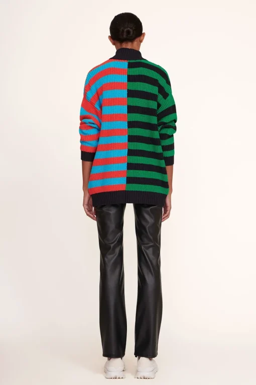 HAMPTON SWEATER  CABANA STRIPE MULTI