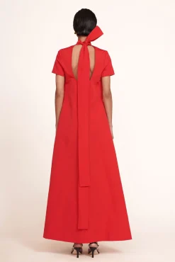 ILANA DRESS POINSETTIA