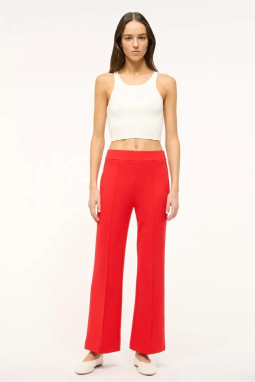 KNACK PANT  RED ROSE