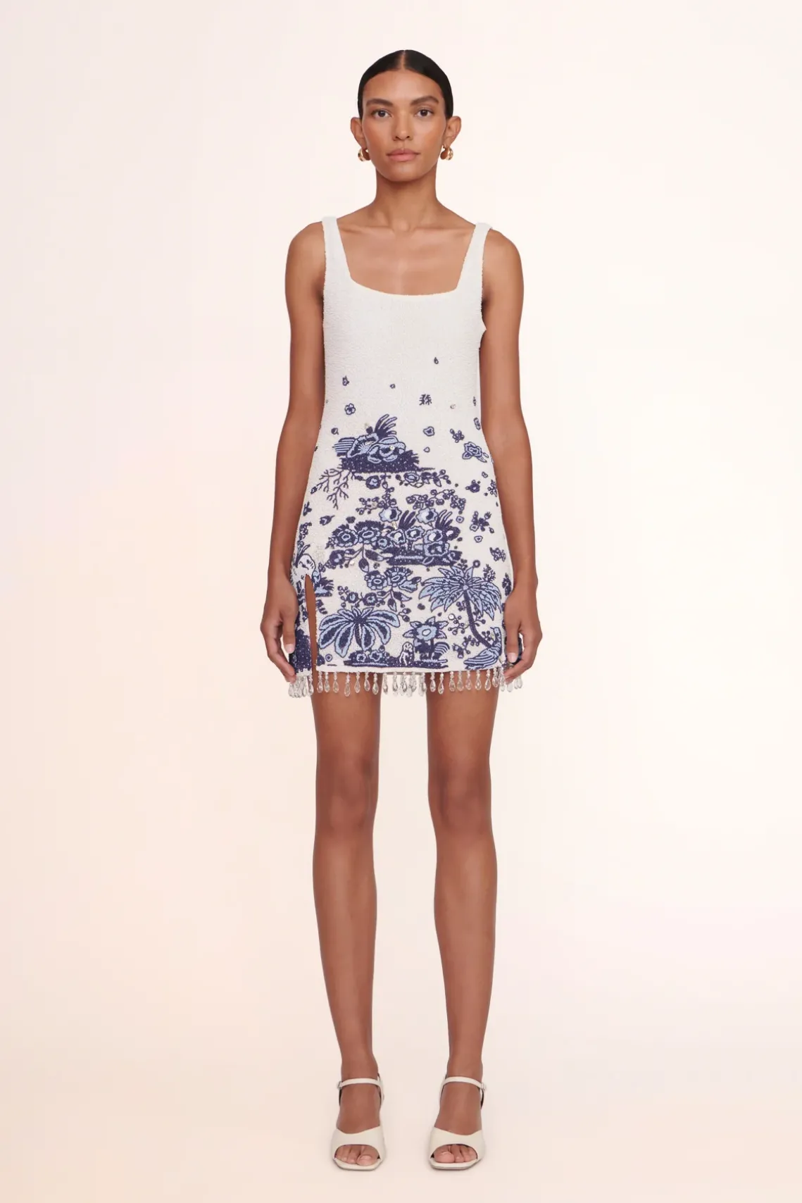 LE SABLE DRESS BLUE TOILE
