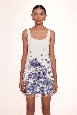 LE SABLE DRESS  BLUE TOILE