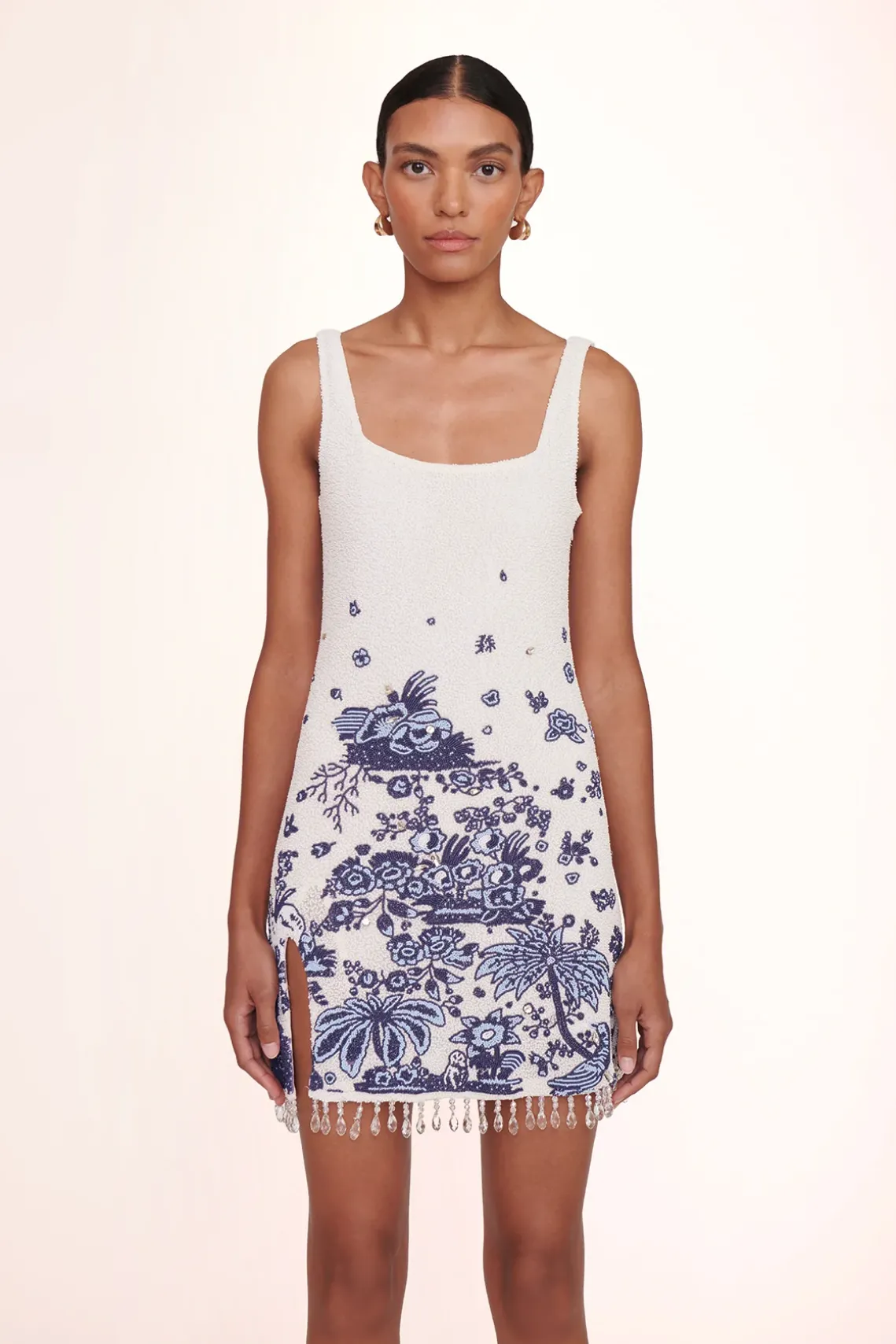 LE SABLE DRESS BLUE TOILE