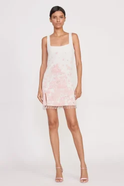 LE SABLE DRESS IVORY CHERRY BLOSSOM TOILE
