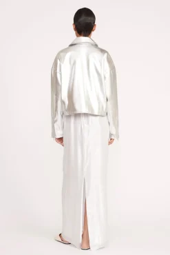 LENNOX JACKET  SILVER