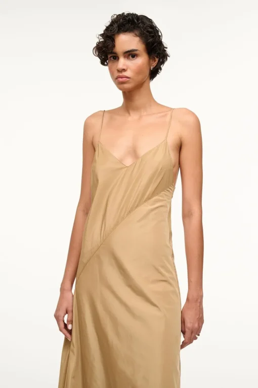 LEONARDO DRESS  FAWN