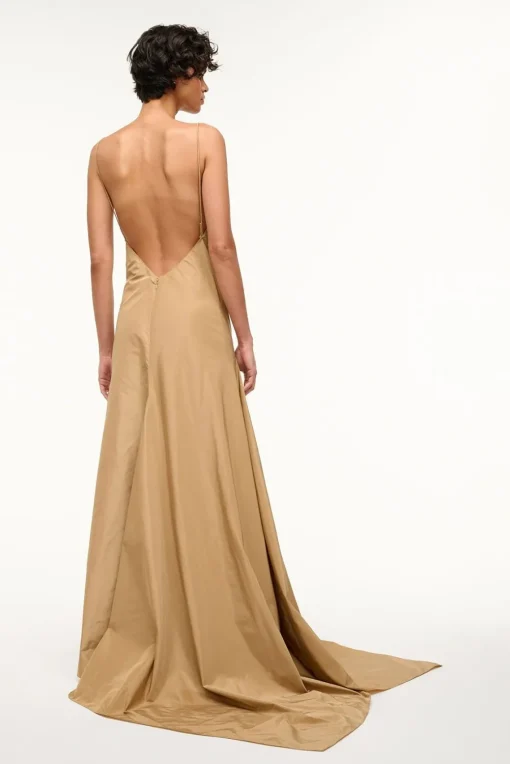 LEONARDO DRESS  FAWN