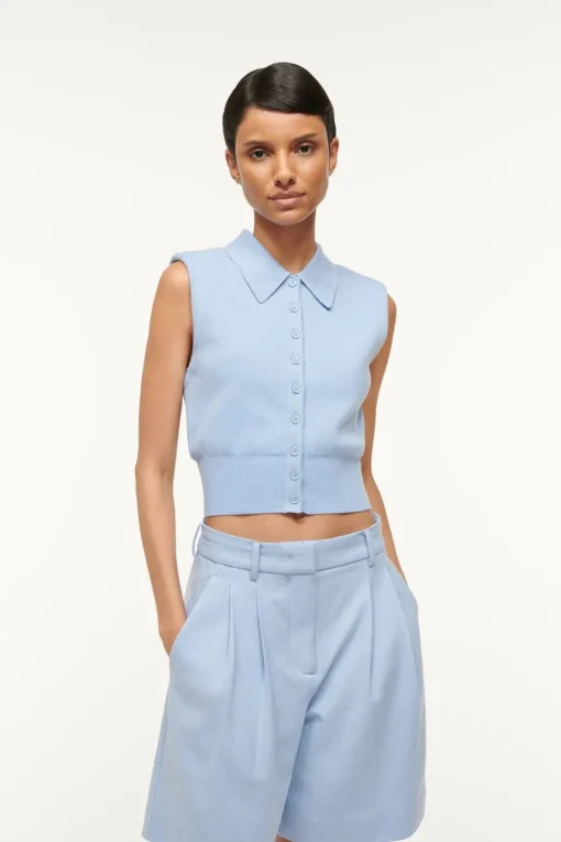 LONG LUISA SHORT  PERIWINKLE