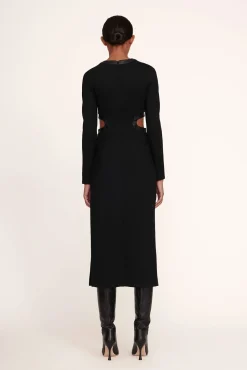 LONG SLEEVE DOLCE DRESS  BLACK
