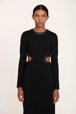 LONG SLEEVE DOLCE DRESS  BLACK