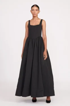 MAXI LANDSCAPE DRESS BLACK
