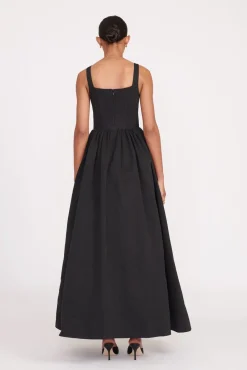 MAXI LANDSCAPE DRESS BLACK