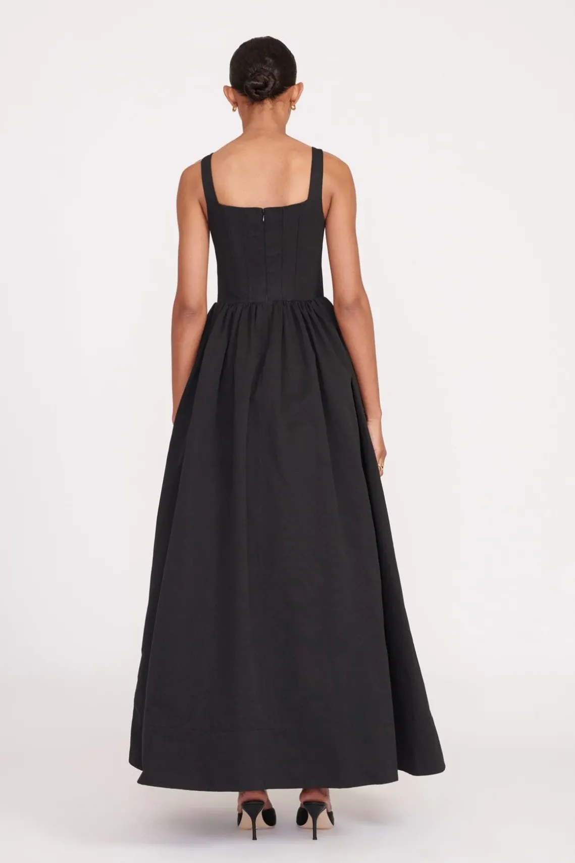 MAXI LANDSCAPE DRESS BLACK