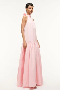 MAXI MARLOWE DRESS PEARL PINK