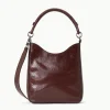 MEL BAG  MAHOGANY SNAKE EMBOSSED