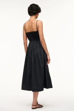 MIDI BELLA DRESS  BLACK