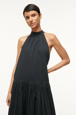 MIDI MARLOWE DRESS  BLACK