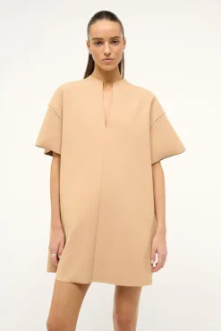 MINI AMIGONI DRESS  FAWN