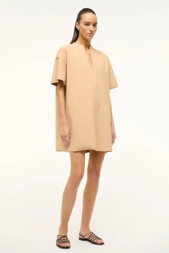 MINI AMIGONI DRESS  FAWN