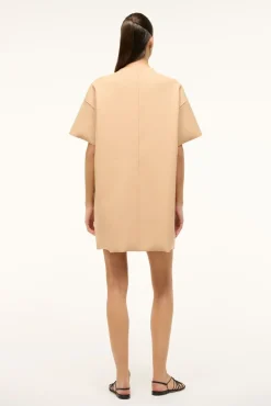 MINI AMIGONI DRESS  FAWN