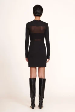 MINI FALCON DRESS BLACK