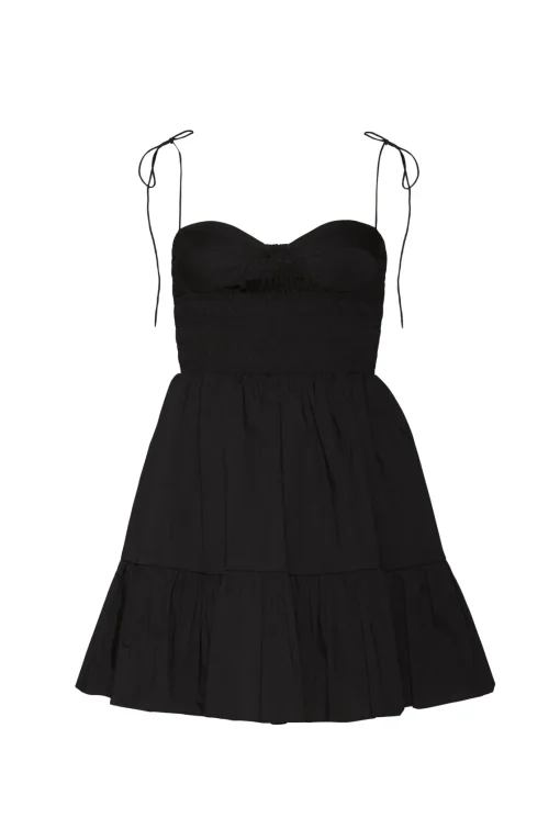 MINI LANDRY DRESS  BLACK