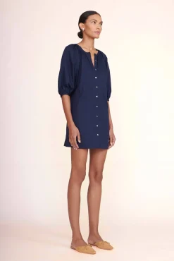 MINI VINCENT DRESS  NAVY