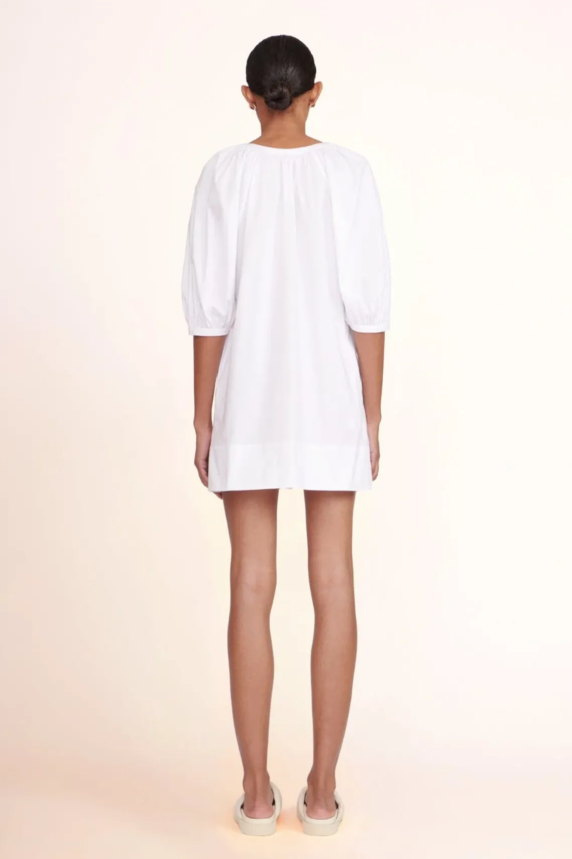 MINI VINCENT DRESS WHITE