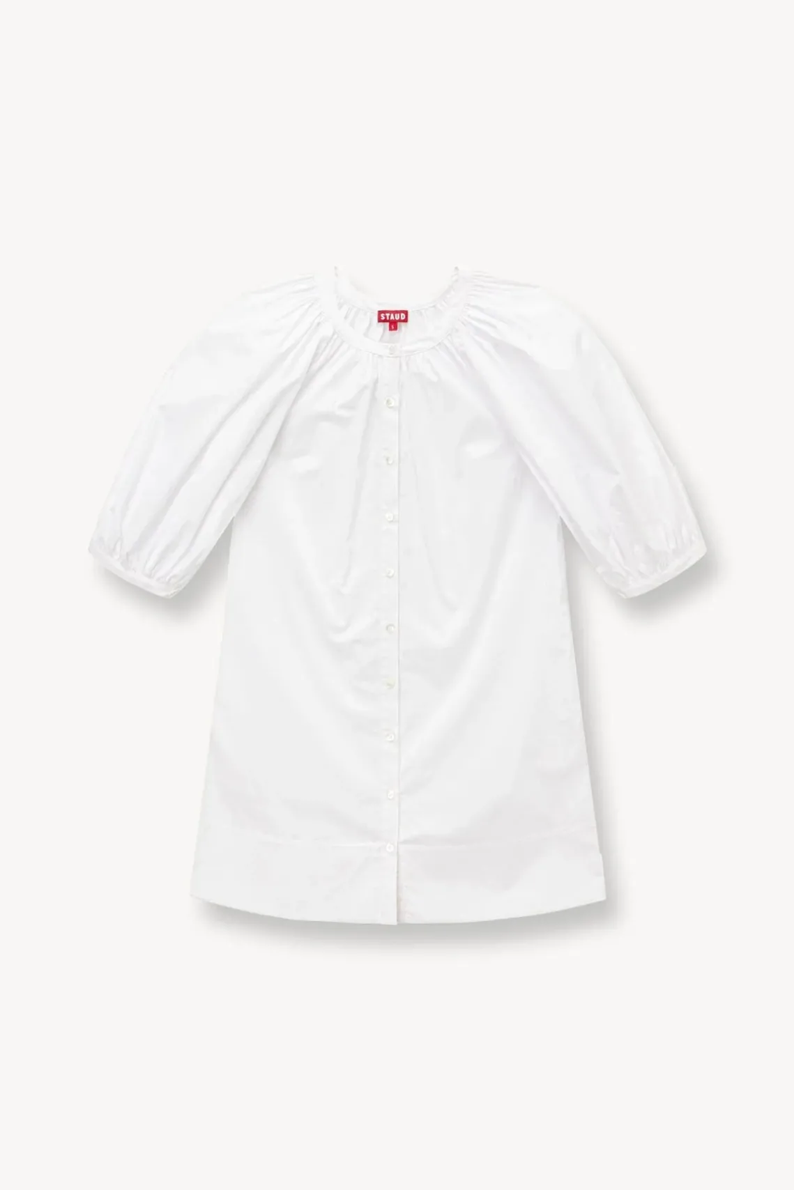 MINI VINCENT DRESS WHITE