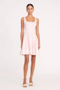 MINI WELLS DRESS CHERRY BLOSSOM IVORY TOILE