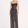 MISTY DRESS  BLACK