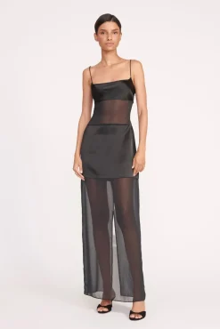 MISTY DRESS  BLACK
