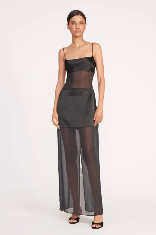 MISTY DRESS  BLACK