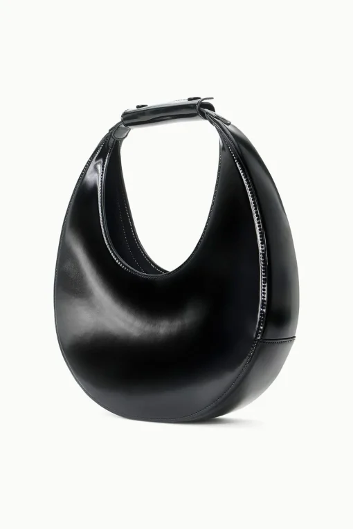 MOON BAG  BLACK POLISHED