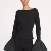 PAIGE TOP  BLACK
