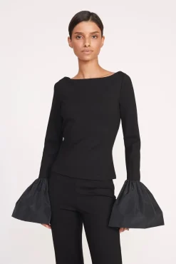 PAIGE TOP  BLACK