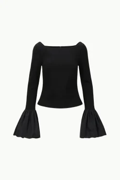 PAIGE TOP  BLACK