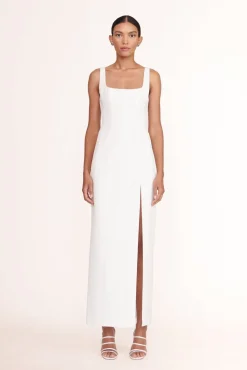 PORTRAIT DRESS WHITE