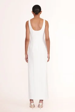 PORTRAIT DRESS WHITE