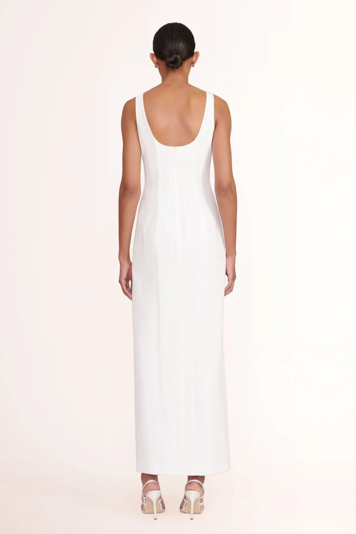 PORTRAIT DRESS WHITE