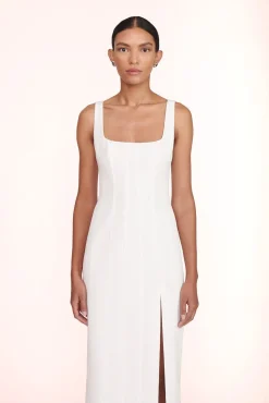 PORTRAIT DRESS WHITE