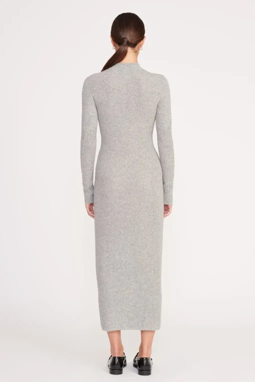 RAMONA DRESS  HEATHER GREY