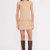 SHEILA DRESS  CAMEL
