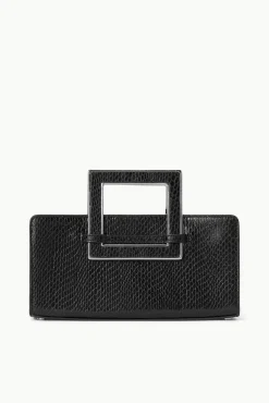 SHIRLEY CONVERTIBLE CLUTCH  BLACK