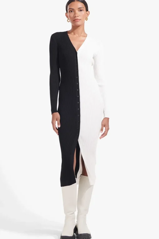 SHOKO SWEATER  BLACK WHITE