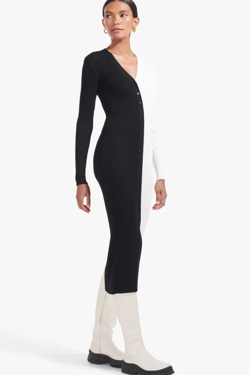 SHOKO SWEATER  BLACK WHITE