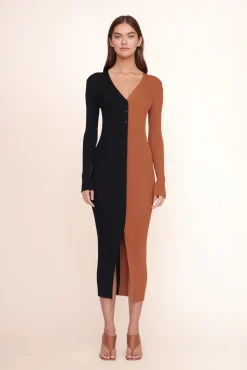 SHOKO SWEATER TAN BLACK