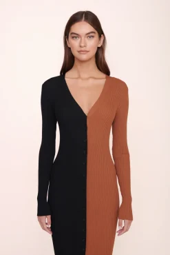SHOKO SWEATER TAN BLACK