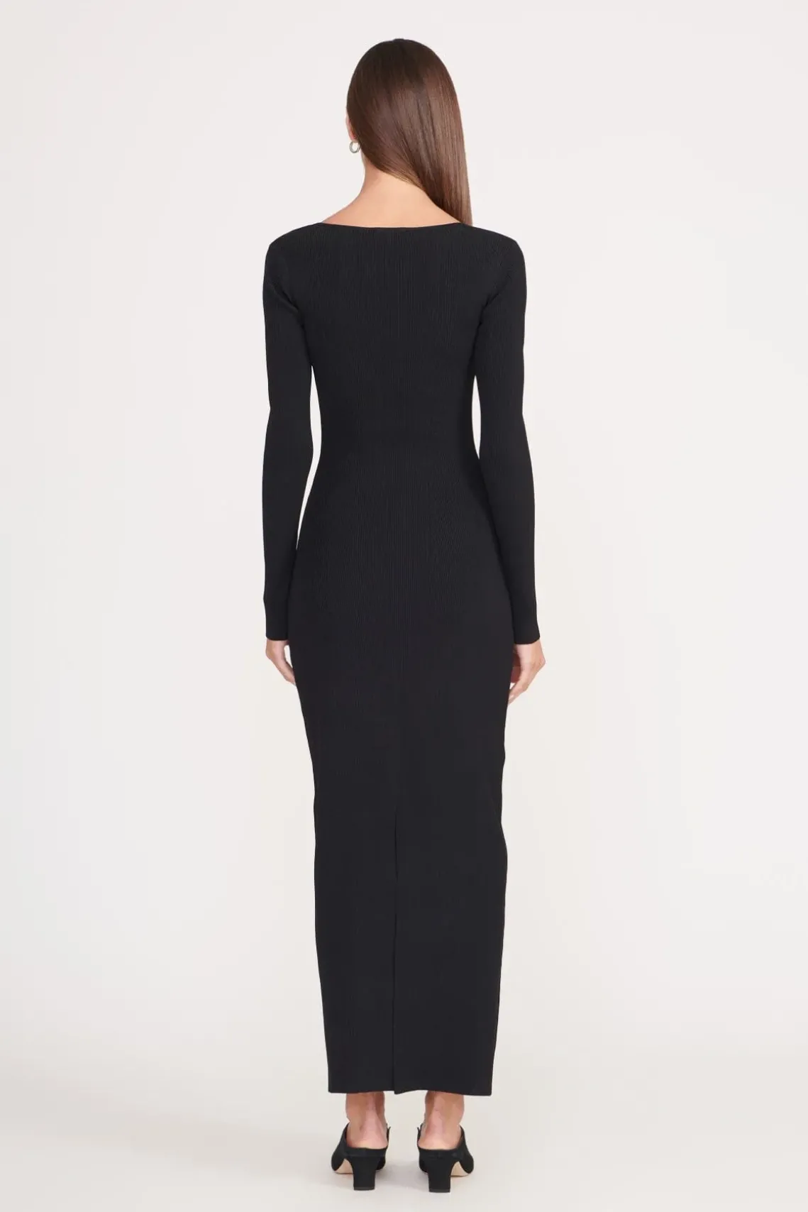 SILHOUETTE DRESS BLACK