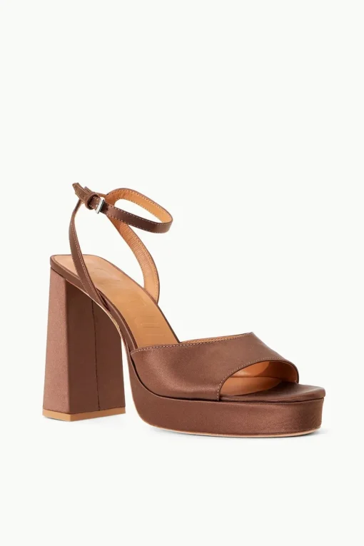 SOLANGE PLATFORM  CLOVE SATIN