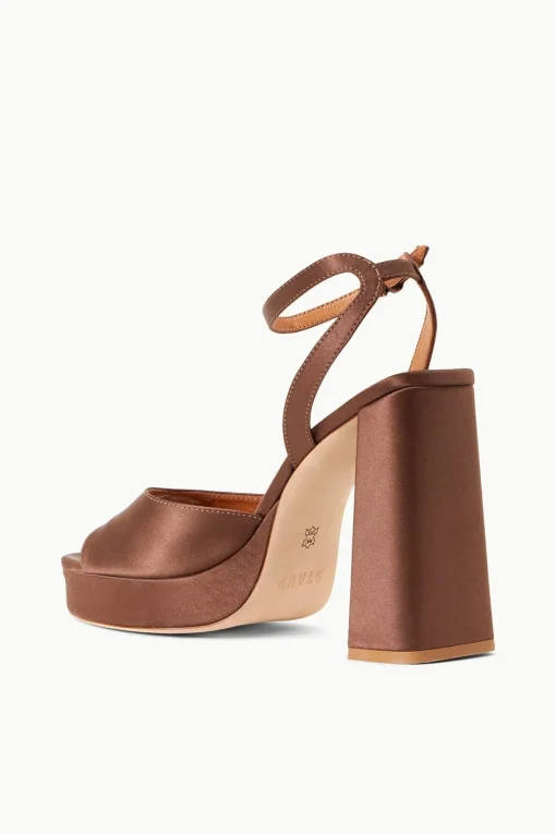 SOLANGE PLATFORM  CLOVE SATIN